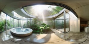 Modern Elegance: Embracing Futuristic Landscaping in Pool Design