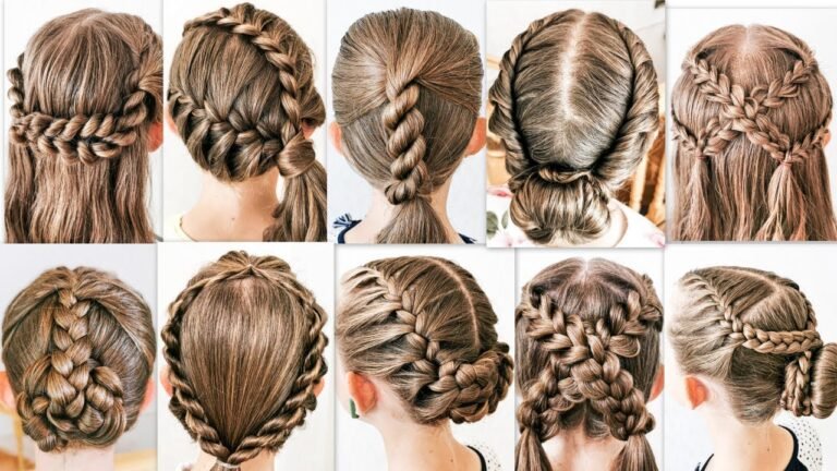 10 Easy Hairstyles for Busy Mornings