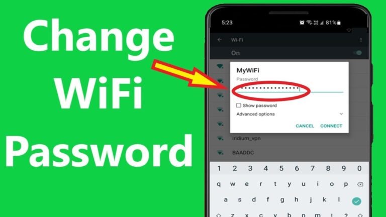 How to Check WiFi Password and How to Change It