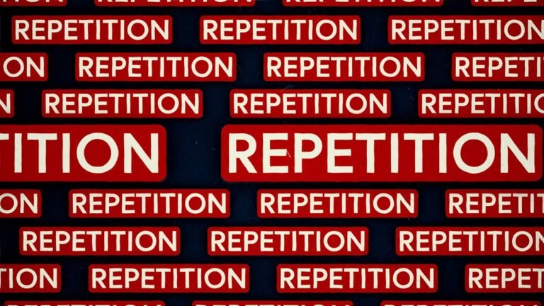 R E P E T I T I O N: Powerful Way To Build Skills And Success
